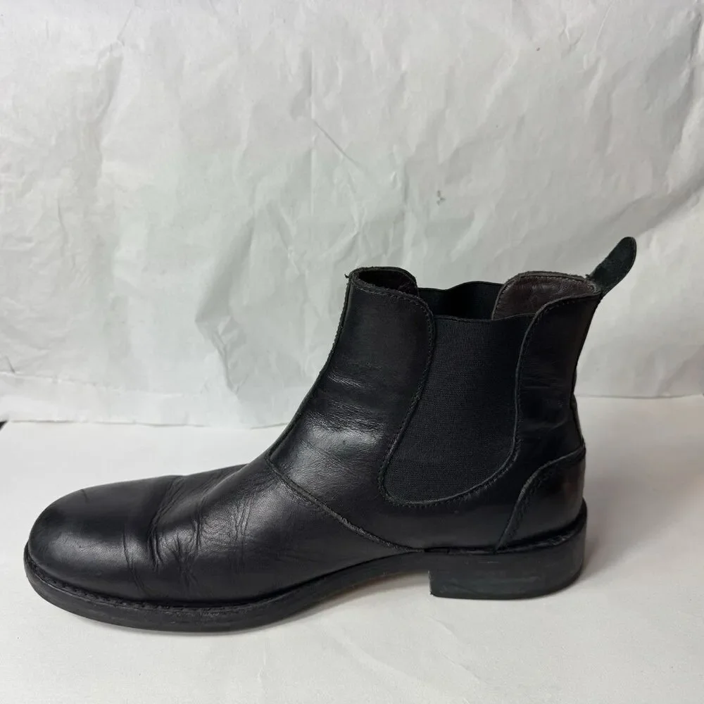 Wolverine Montague W00502 Black Leather Chelsea Boot 1000 Mile Men’s Size 10 D